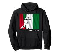 Old School Bocce Boccia Lawn Bowling Italian Boule Masters Pullover Hoodie