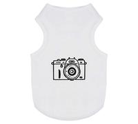 'Old School Camera' Pet Dog/Cat T-Shirt (PT00126567)