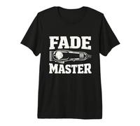 Old School Classic Distressed Fade Master Skilled Barber Premium T-Shirt