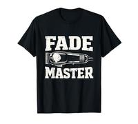 Old School Classic Distressed Fade Master Skilled Barber T-Shirt