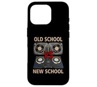 Old-School DJ VS New School Dee Jay House Dance Music Case for iPhone 16 Pro