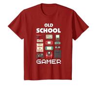 old school gamer men tee funny quote graphic design gamer T-Shirt