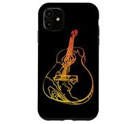 Old School Guitar Rock Music Instruments Guitar Players Case for iPhone 11