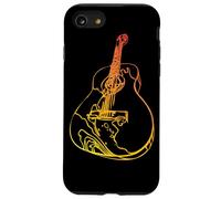 Old School Guitar Rock Music Instruments Guitar Players Case for iPhone SE (2020) / 7/8