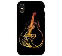 Old School Guitar Rock Music Instruments Guitar Players Case for iPhone X/XS