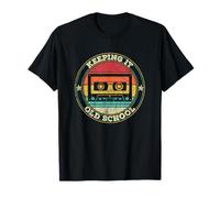 Old School Hip Hop 80s 90s Mixtape Cassette Tape Graphic T-Shirt