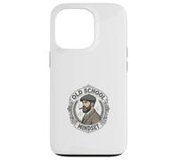 Old School Mindset Vintage Gentleman Grit Style Design Case for iPhone 13 Pro