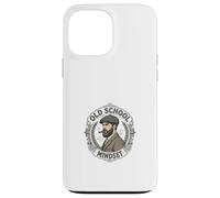 Old School Mindset Vintage Gentleman Grit Style Design Case for iPhone 13 Pro Max