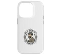 Old School Mindset Vintage Gentleman Grit Style Design Case for iPhone 14 Pro