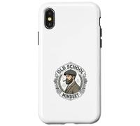 Old School Mindset Vintage Gentleman Grit Style Design Case for iPhone X/XS