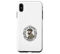 Old School Mindset Vintage Gentleman Grit Style Design Case for iPhone XS Max