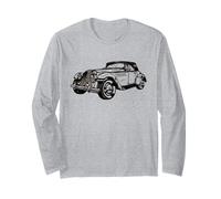 Old School Muscle: Vintage Muscle Car Classic Car Long Sleeve T-Shirt