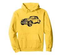 Old School Muscle: Vintage Muscle Car Classic Car Pullover Hoodie