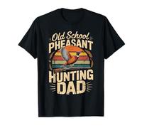 Old School Pheasant Hunting Dad Upland T-Shirt