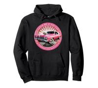 Old School Pink Cadillac - Catch Me If You Can - Vintage Pullover Hoodie