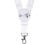 'Old School Plane' Neck Strap/Lanyard (LY00032640)
