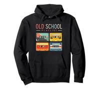 Old School Playlist Sweet Retro Memories Graphic Pullover Hoodie