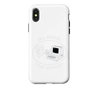 Old School Tech Support Funny Retro Computer Floppy Disk Case for iPhone X/XS