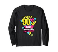 Old Schools Mom 90s Style Born the 90s Cartoon Generation Long Sleeve T-Shirt