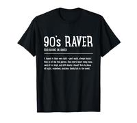 Old Skool 90s Raver, Free Party, Rave, Original Raving T-Shirt