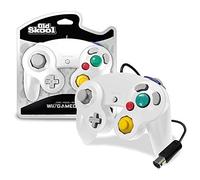 Old Skool Controller Compatible with Gamecube/Wii - White