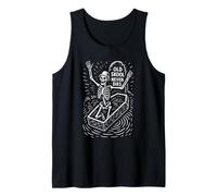 Old Skool Raver Skeleton Coffin EDM Raving Dance Festival Tank Top