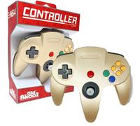 Old Skool Wired N64 Controller - Gold