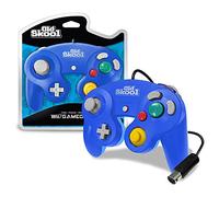 Old Skool Wired Nintendo Gamecube / Wii Compatible Controller (Blue)