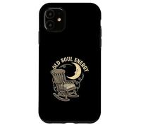 Old Soul Energy Funny Slow Living Grandpa Vibes Case for iPhone 11