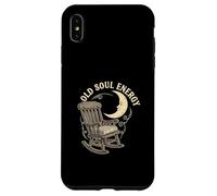 Old Soul Energy Funny Slow Living Grandpa Vibes Case for iPhone XS Max