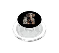Old Soul Short Legs Dachshund Dog Lover Quote PopSockets PopGrip for MagSafe