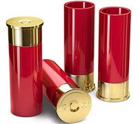 Old Southern Brass The Original 12 Gauge Shot Glasses Set of 4 - American Owned & Operated