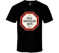 Old Speckled Hen Ale Men's T-Shirt, Size XXX-Large, Black (UK, Alpha, L, Regular, Regular, Black)