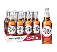 Old Speckled Hen Pale Ale Beer 12 x 500ml Bottles - Rich Malty British Ale with Smooth Balanced Flavour, Premium Full Flavoured Pale Ale Beer Case for Any Occasion