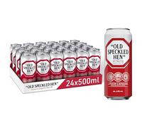 Old Speckled Hen Pale Ale Beer 24 x 500ml Cans - Smooth Malty British Ale with Balanced Hops and Full Flavour, Premium Pale Ale Beer Case Perfect for Everyday Enjoyment