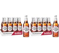 Old Speckled Hen Pale Ale Beer 8 x 500ml Bottles - Smooth Malty British Ale with Balanced Hops, Premium Full Flavoured Pale Ale Beer Case for Everyday Drinking (Pack of 2)