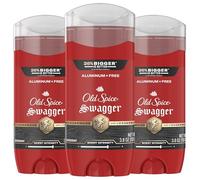 Old Spice Aluminum Free Deodorant for Men, Swagger Scent, 3.8oz Pack of 3