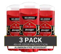 Old Spice Aluminum Free Deodorant for Men, Swagger Scent, 3.8oz Pack of 3