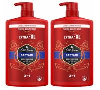 Old Spice Captain Shower Gel Men 3-in-1 Mens Shampoo & Deodorant Stick Freshness