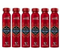 Old Spice Captain Deodorant Body Spray 250ml Deodorant Spray Without Aluminium for Men (6)