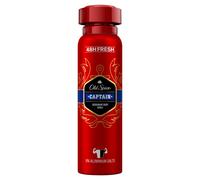 Old Spice Deodorant Spray Captain - 48H Fresh, 0% Aluminium Salts - 150 ml