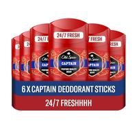 Old Spice Deodorant Stick – 48H Fresh, 0% Aluminium Salts, Anti-White Marks – 6x50 ml