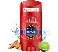 Old Spice Captain Aluminium Free Deodorant Stick For Men, 85 ML, Stay Fresh For 48H, Anti White Marks, Scent of Open Ocean, Sandalwood Citrus Notes