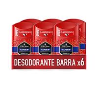 Old Spice Captain Deodorant Stick, Pack of 6 x 50 ml (300 ml Total)