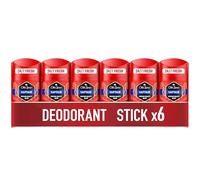Old Spice Captain Deodorant Stick For Men 6x50 ml, 48H Fresh, 0% Aluminium Salts, Anti-White Marks and Yellow Stains