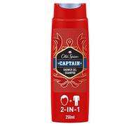 Old Spice Captain Shower Gel and Shampoo for Men, 2-in-1 Shower Gel + Shampoo, with Male Long-Lasting Fragrance, 6 x 250 ml