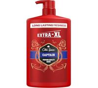 Old Spice Captain Shower Gel & Shampoo 1000ml | Multi-Use 3-in-1, long-lasting freshness, perfume scent, deep cleansing