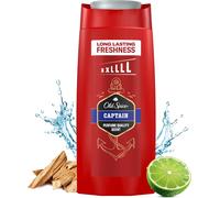 Old Spice Captain Shower Gel & Shampoo For Men 675 ml, 3-in-1 Body-Hair-Face Wa