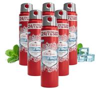 Old Spice Cold Spice Mens Antiperspirant Deodorant Spray, 24/7 Anti Perspirant for Men, Deodrant VALUE PACK, Long Lasting Perfume Quality Scent 6x150ml