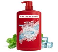 Old Spice Cold Spice Mens Shower Gel & Shampoo, Face and Body Wash for Men 1000ml Value Pack, Cool Mint Perfume